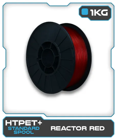 Picture of 1KG HTPET+ Filament - Reactor Red