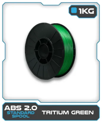 Picture of 1KG ABS2.0 Filament - Tritium Green