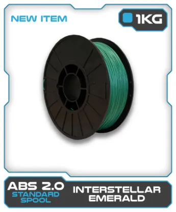 Picture of 1KG ABS2.0 Filament - Interstellar Emerald