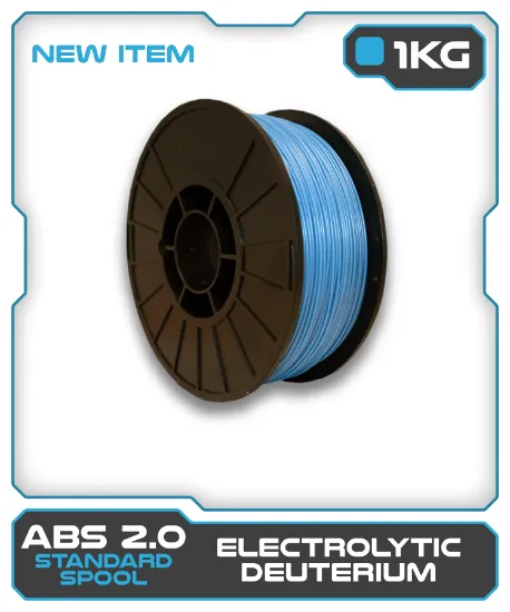 Picture of 1KG ABS2.0 Filament - Electrolytic Deuterium