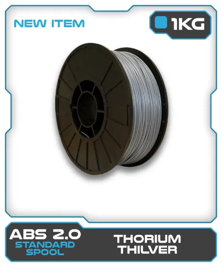 Picture of 1KG ABS2.0 Filament - Thorium Thilver