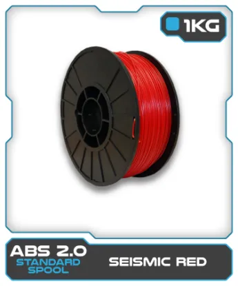 Picture of 1KG ABS2.0 Filament - Seismic Red
