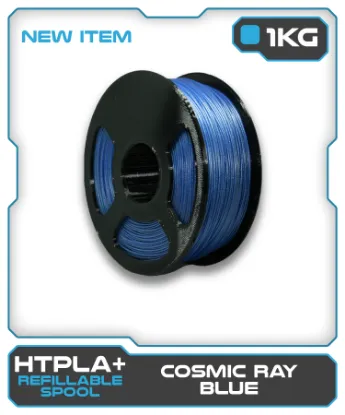 Picture of 1KG HTPLA+ Filament - Cosmic Ray Blue