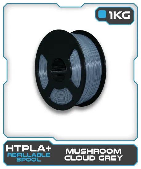 Picture of 1KG HTPLA+ Filament - Mushroom Cloud Grey