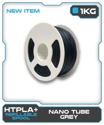 Picture of 1KG HTPLA+ Filament - Nano Tube Grey