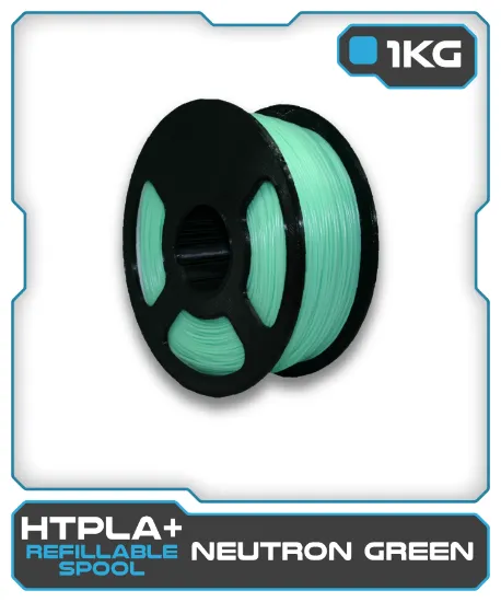 Picture of 1KG HTPLA+ Filament - Neutron Green