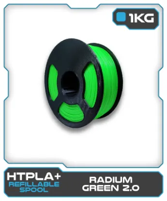 Picture of 1KG HTPLA+ Filament - Radium Green 2.0