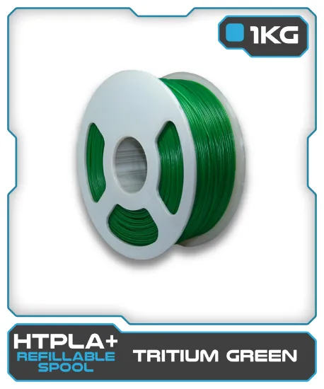 Picture of 1KG HTPLA+ Filament - Tritium Green