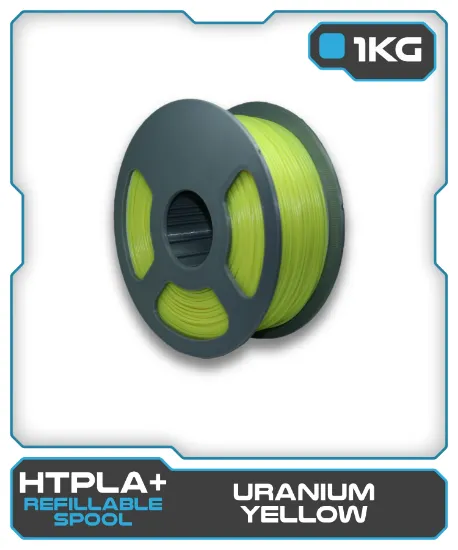 Picture of 1KG HTPLA+ Filament - Uranium Yellow
