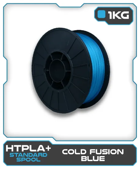 Picture of 1KG HTPLA+ Filament - Cold Fusion Blue