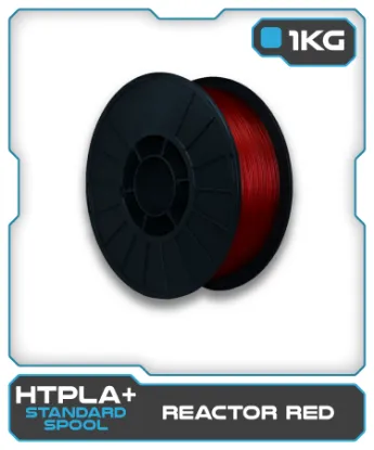Picture of 1KG HTPLA+ Filament - Reactor Red