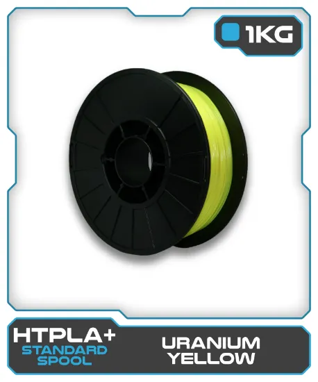 Picture of 1KG HTPLA+ Filament - Uranium Yellow