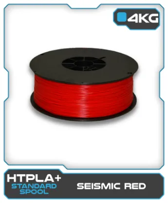 Picture of 4KG HTPLA+ Filament - Seismic Red
