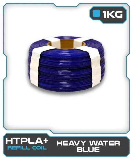 Picture of 1KG HTPLA+ Filament Refill - Heavy Water Blue