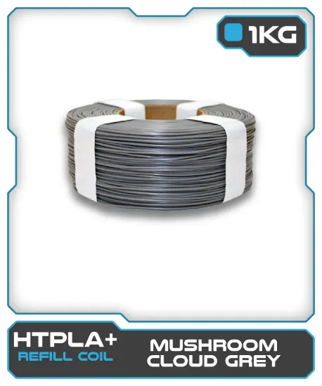 Picture of 1KG HTPLA+ Filament Refill - Mushroom Cloud Grey