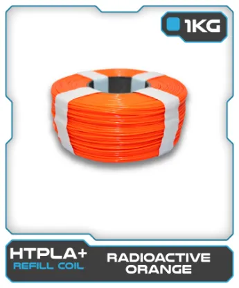 Picture of 1KG HTPLA+ Filament Refill - Radioactive Orange