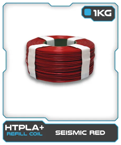 Picture of 1KG HTPLA+ Filament Refill - Seismic Red