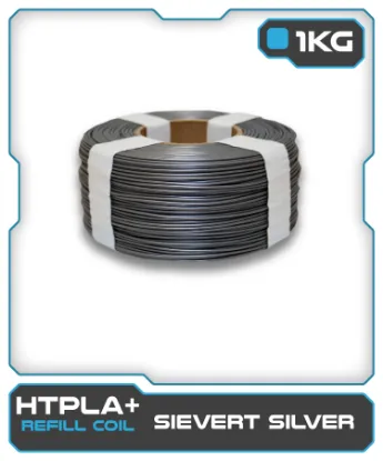 Picture of 1KG HTPLA+ Filament Refill - Sievert Silver