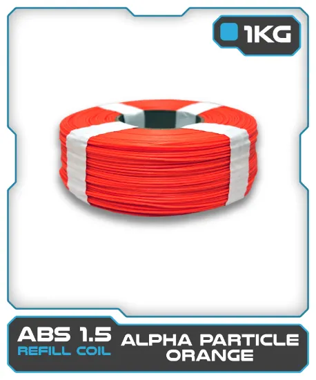 Picture of 1KG ABS1.5 Filament Refill - Alpha Particle Orange