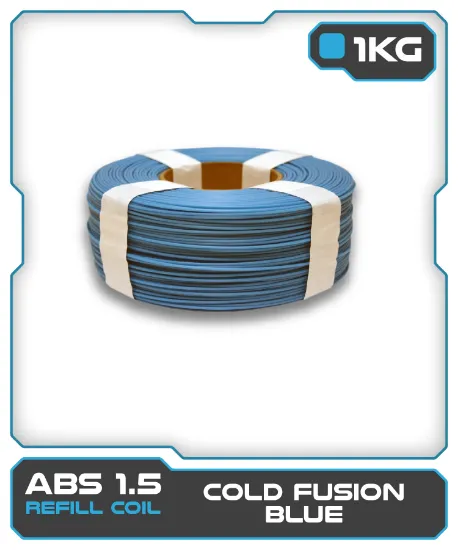 Picture of 1KG ABS1.5 Filament Refill - Cold Fusion Blue