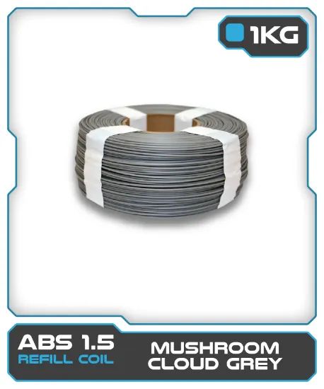 Picture of 1KG ABS1.5 Filament Refill - Mushroom Cloud Grey