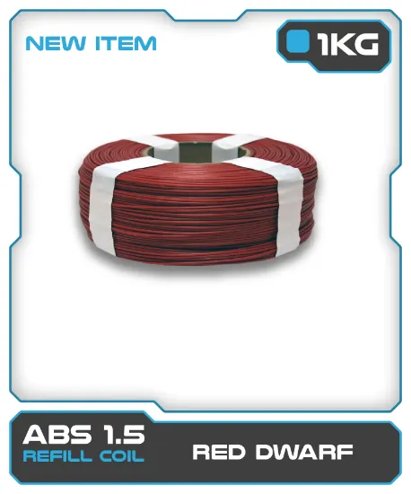 Picture of 1KG ABS1.5 Filament Refill - Red Dwarf