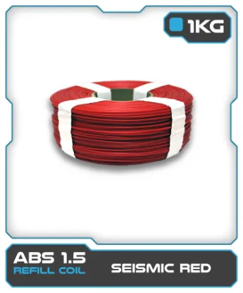 Picture of 1KG ABS1.5 Filament Refill - Seismic Red