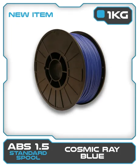 Picture of 1KG ABS1.5 Filament - Cosmic Ray Blue