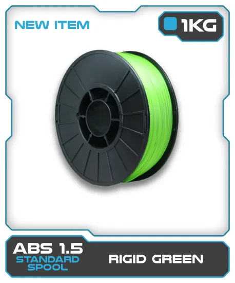 Picture of 1KG ABS1.5 Filament - Rigid Green