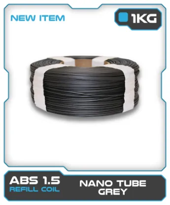 Picture of 1KG ABS1.5 Filament Refill - Nano Tube Grey
