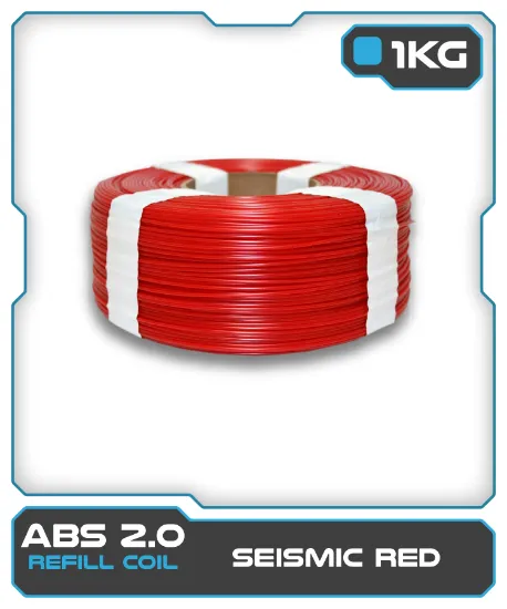 Picture of 1KG ABS2.0 Filament Refill - Seismic Red