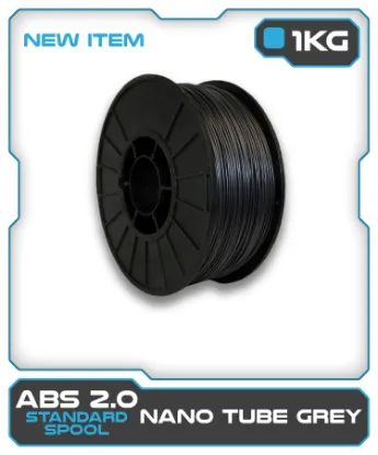 Picture of 1KG ABS2.0 Filament - Nano Tube Grey
