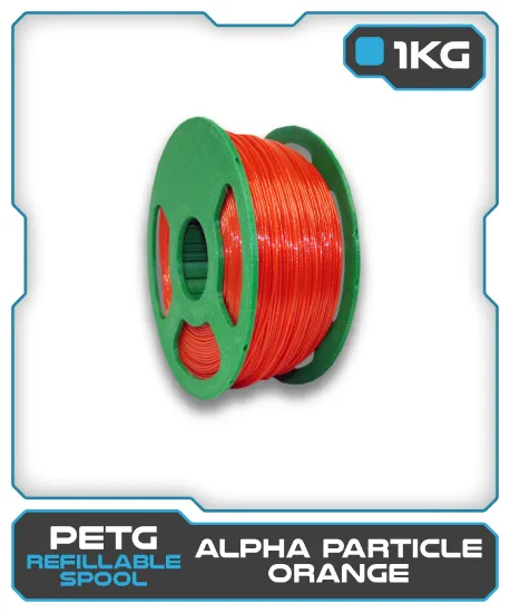 Picture of 1KG PETG Filament - Alpha Particle Orange