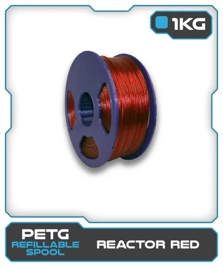 Picture of 1KG PETG Filament - Reactor Red