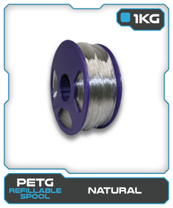 Picture of 1KG PETG Filament - Natural