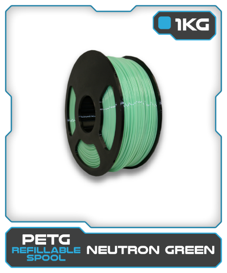 Picture of 1KG PETG Filament - Neutron Green