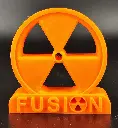 HTPLA+ Radioactive Orange Logo - straight.webp